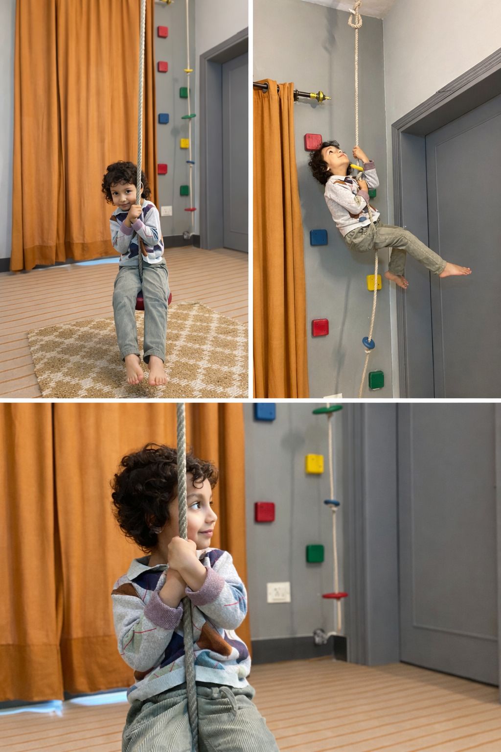 Montessori Indoor Jungle Gym Set