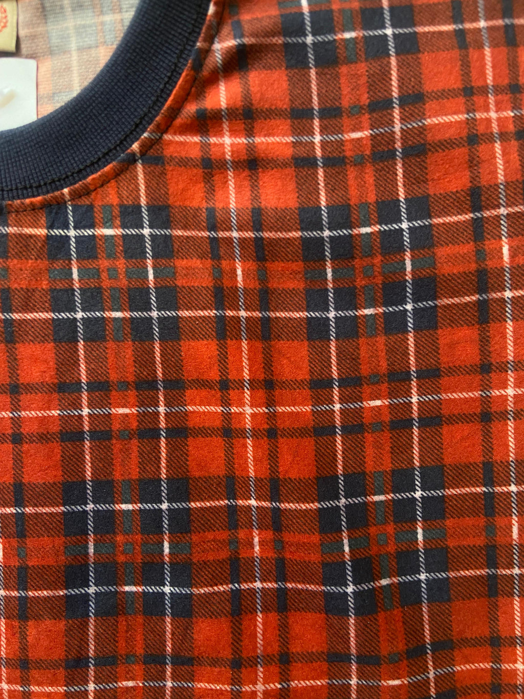 Kids’ Stylish Plaid Shirt – Red & Navy